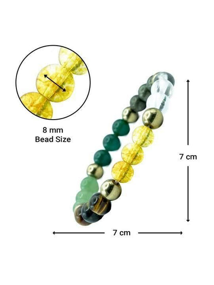 Dhan Yog Elasticated Bracelet (Pack of 2)